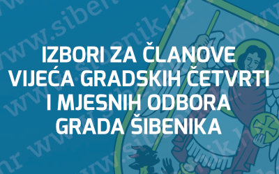 Izbori za članove vijeća gradskih četvrti i mjesnih odbora Grada Šibenika