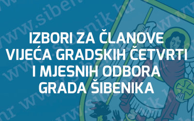Izbori za članove vijeća gradskih četvrti i mjesnih odbora Grada Šibenika