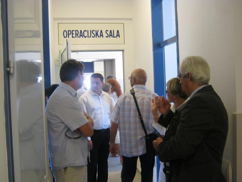 Gradonačelnik na otvaranju obnovljenog Odjela za uho, grlo i nos