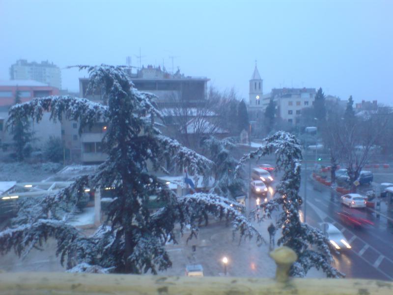 Snijeg i u Šibeniku