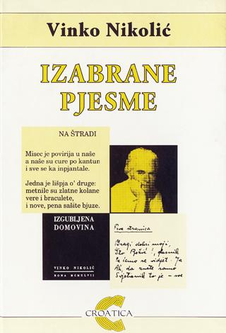 Vinko Nikolić, veliki pjesnik i književnik