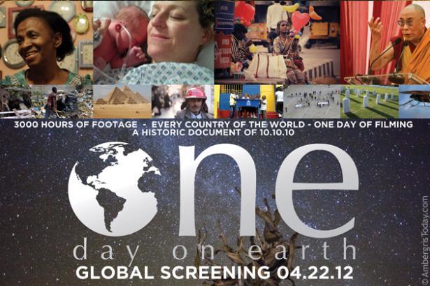 Projekcija filma Jedan dan na Zemlji