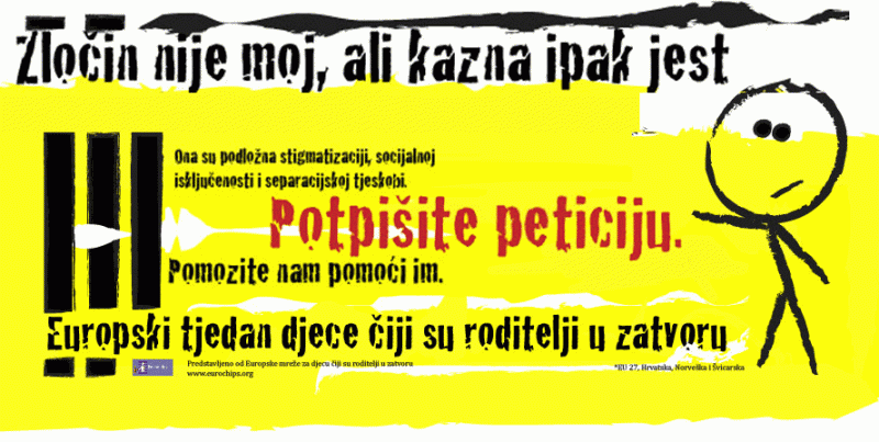 Europski tjedan djece čiji su roditelji u zatvoru Europski tjedan djece čiji su roditelji u zatvoru