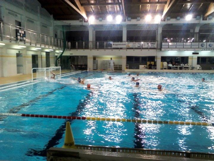 Prva vaterpolo utakmica u Šibeniku 