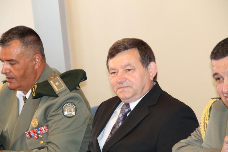 General Mladen Markač i pripadnici „Jastrebova“ kod župana