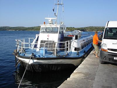 Izmjena reda plovidbe na liniji Žirje-Kaprije-Šibenik