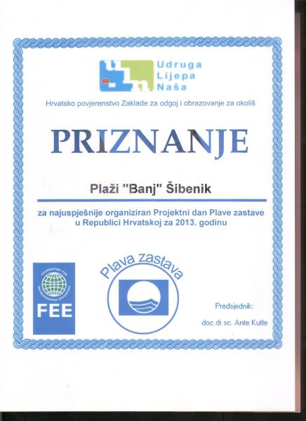 Najuspješnij organiziran Projektni dan Plave zastave