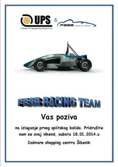 Izlaganje prvog splitskog bolida