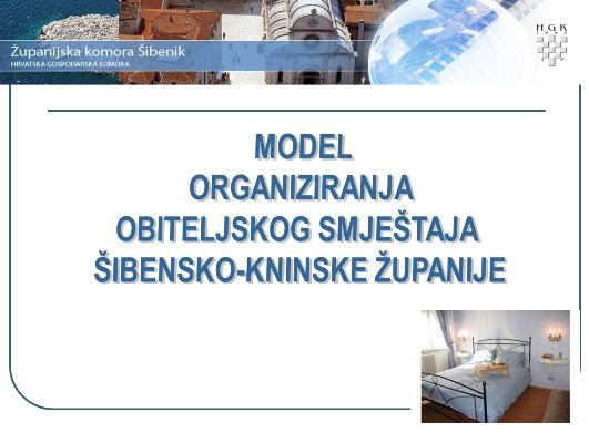 Održana osnivačka sjednica  Strukovne skupine  obiteljskog smještaja subregije Šibenik