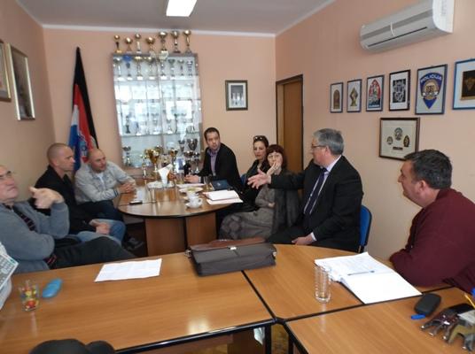 Zamjenik gradonačelnika Nikica Penđer na radnom sastanku s predstavnicima HVIDR-e