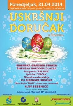 Tradicionalni Uskrsni doručak u Šibeniku