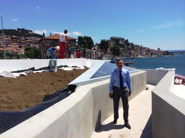 Završni radovi na plaži Banj