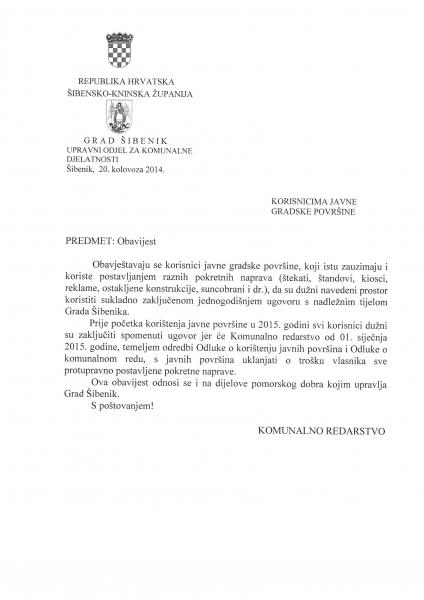 Počela akcija uklanjanja protupravno postavljenih štekata