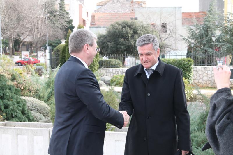 Ministar Mrsić u Šibeniku; Burić: Želimo da mladi ostaju u Šibeniku – edukacija i zapošljavanje su prioriteti