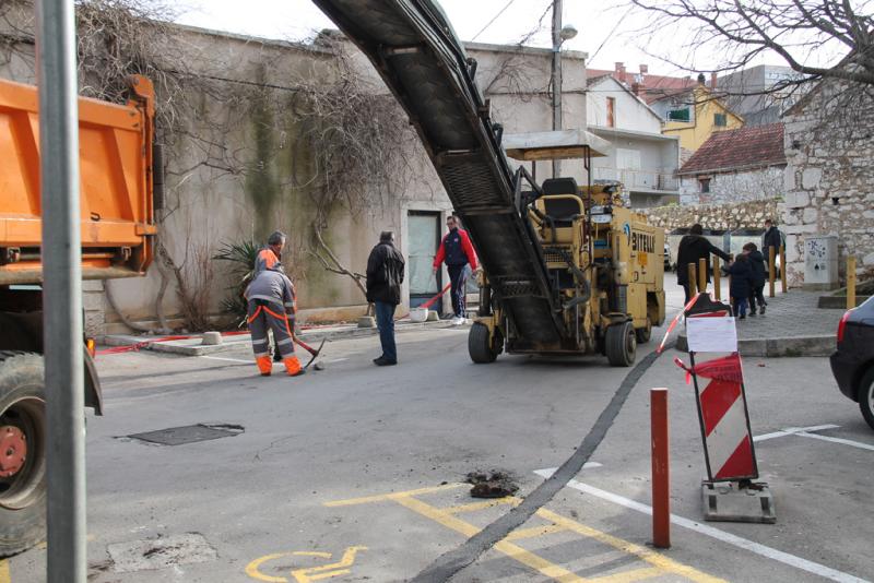 Uređuje se Ulica Petra Grubišića 