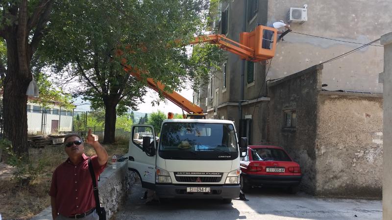 Postavlja se javna rasvjeta u Ulici Milice i Turka
