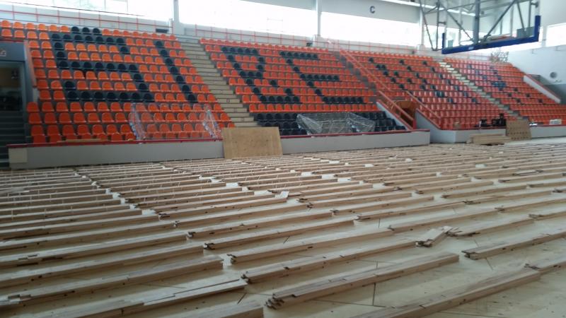 U sportsku dvoranu Baldekin stigao novi parket