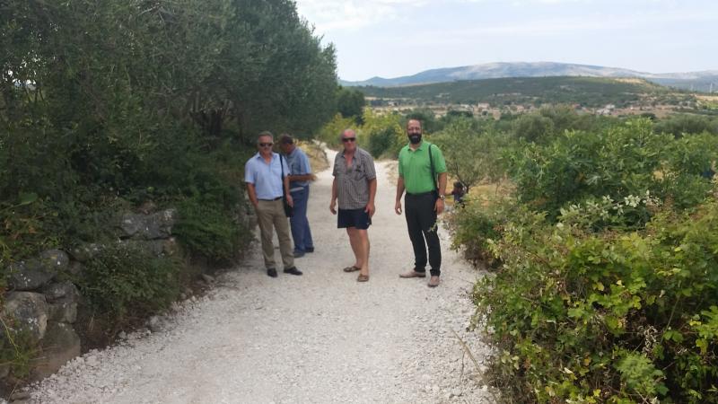 Grad Šibenik asfaltira četiri ceste u zaseocima Danila