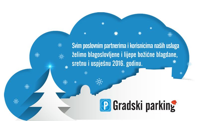 Radno vrijeme parkinga za vrijeme blagdana
