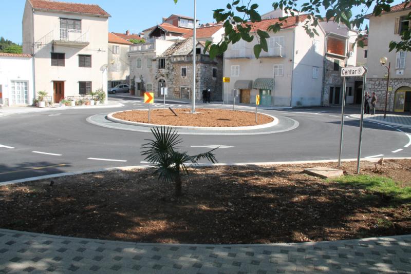 Modernizacija raskrižja u centru Zatona 