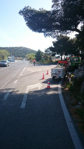 Sanirano oštećenje na cesti kod Stare kave Sanirano oštećenje na cesti kod Stare kave