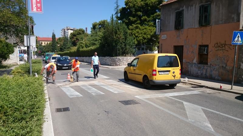 U Ulici Stjepana Radića postavljeni led markeri sa solarnim napajanjem 