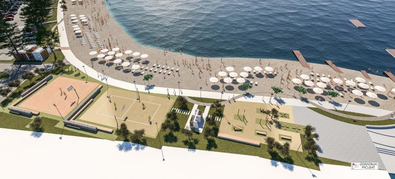 Odabran izvođač radova za uređenje gradske plaže na Brodarici