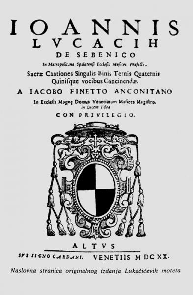 Na današnji dan, 20.09.1648. umro Ivan Lukačić Na današnji dan, 20.09.1648. umro Ivan Lukačić