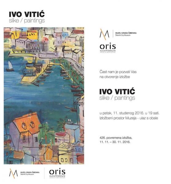 Izložba slika Ive Vitića u Muzeju grada Šibenika 