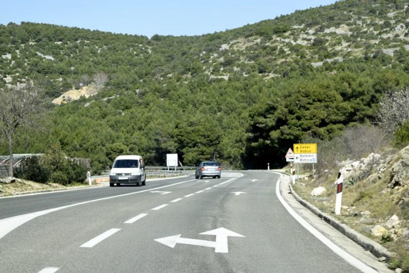 Za sav promet zatvorena Jadranska magistrala na predjelu Rokića