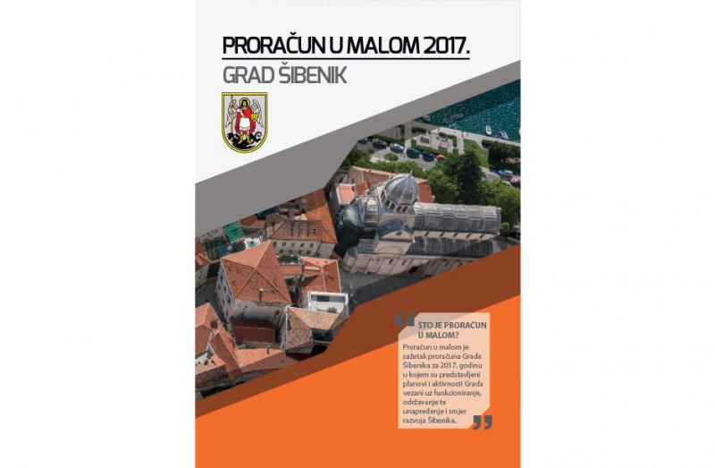Grad Šibenik izradio brošuru „Proračun u malom 2017.“