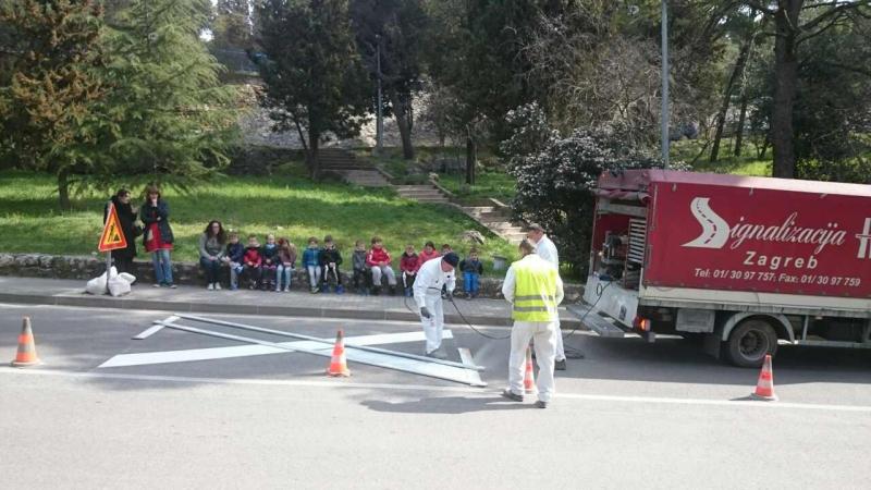 Obnova prometne signalizacije u blizini vrtića „Šibenski tići“ 