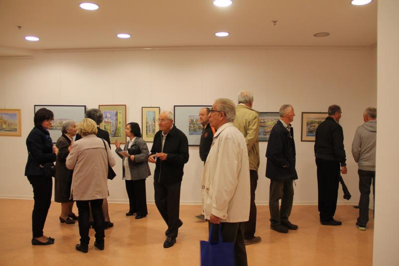 Otvorena izložba akvarela i pastela Željka Zorića Otvorena izložba akvarela i pastela Željka Zorića