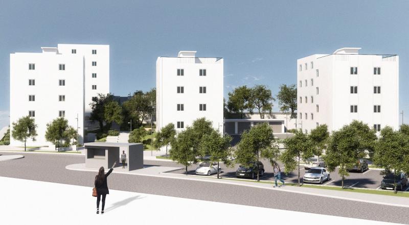 Uređenje okoliša četiri zgrade na Šubićevcu