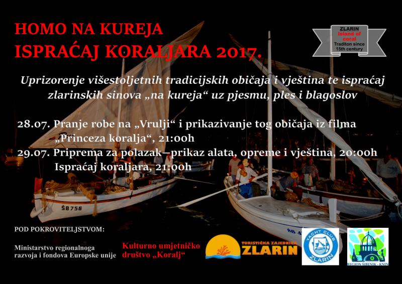 Homo na kureja- Ispraćaj koraljara