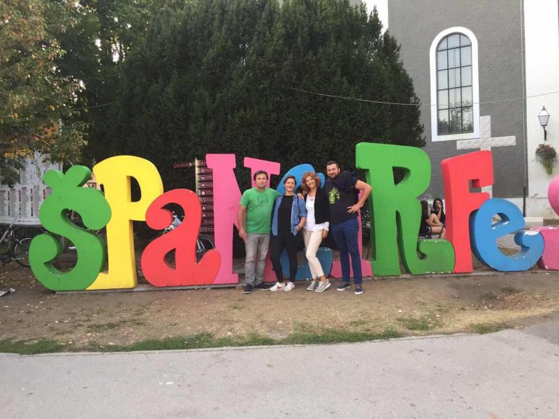Izaslanstvo Grada Šibenika posjetilo ovogodišnji Špancirfest
