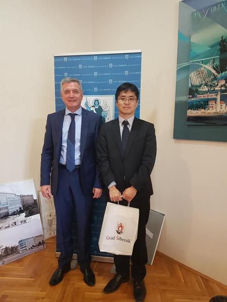Gradonačelnik primio prvog tajnika Veleposlanstva Japana 