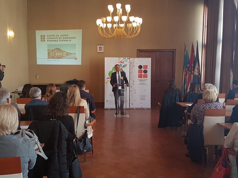 Predstavljene aktivnosti Nacionalnog programa "Živjeti zdravo" u Šibensko-kninskoj županiji