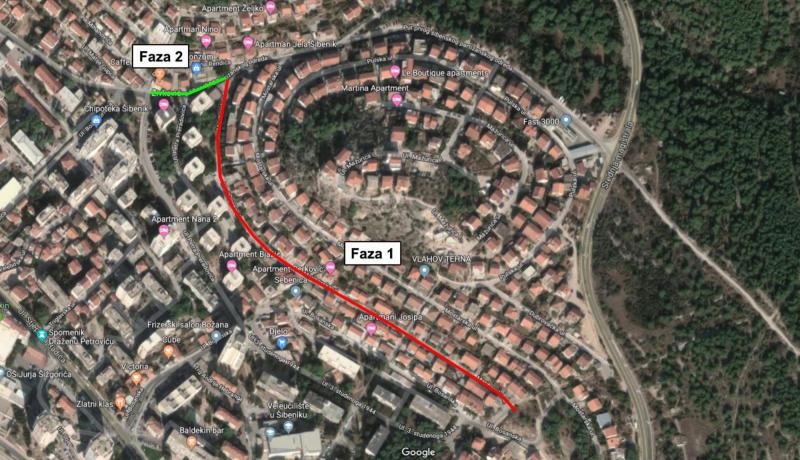 Privremena regulacija prometa u Mariborskoj ulici