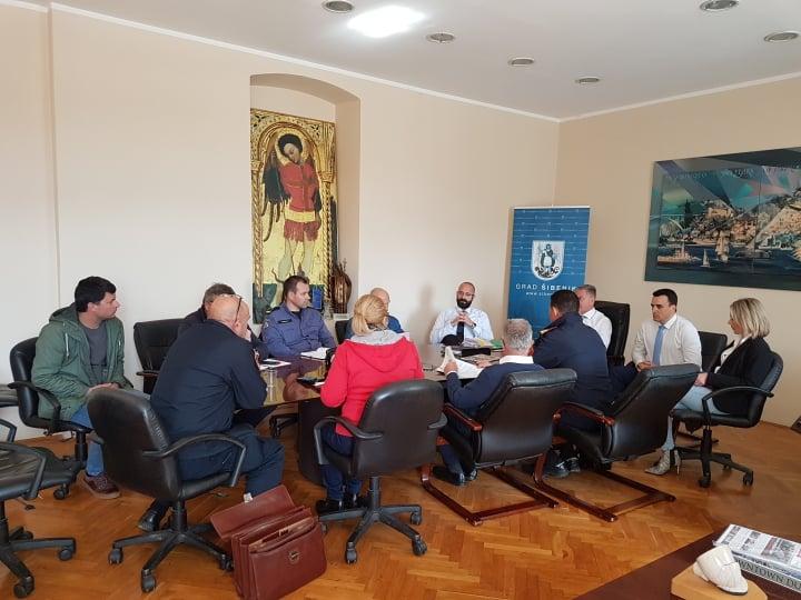 Održan sastanak Stožera civilne zaštite grada Šibenika 