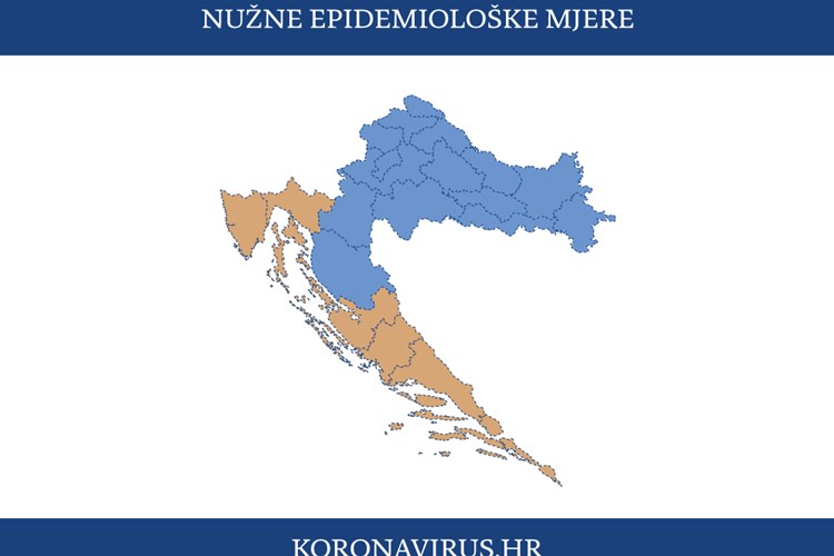 Od danas do 15. kolovoza strože epidemiološke mjere