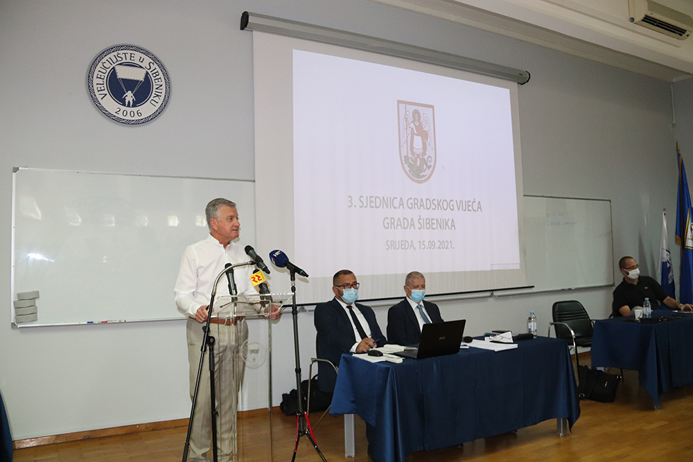 Održana 3.sjednica Gradskog vijeća Grada Šibenika