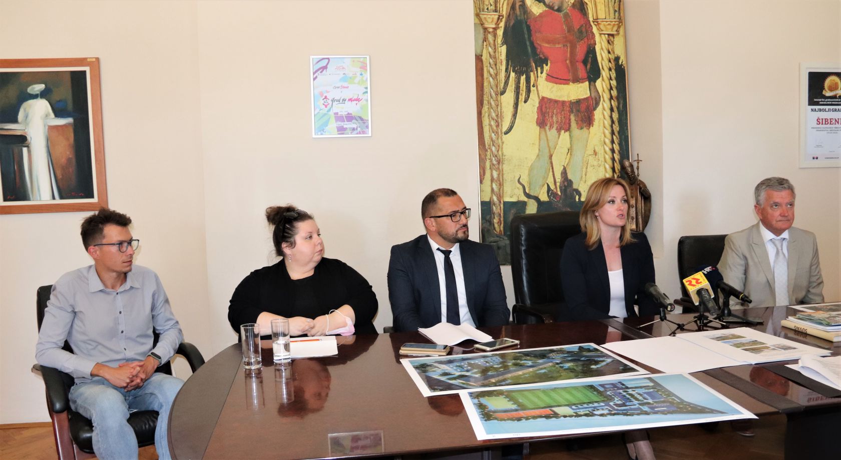 Šibenski projekti za mlade predstavljeni državnoj tajnici Željki Josić Šibenski projekti za mlade predstavljeni državnoj tajnici Željki Josić