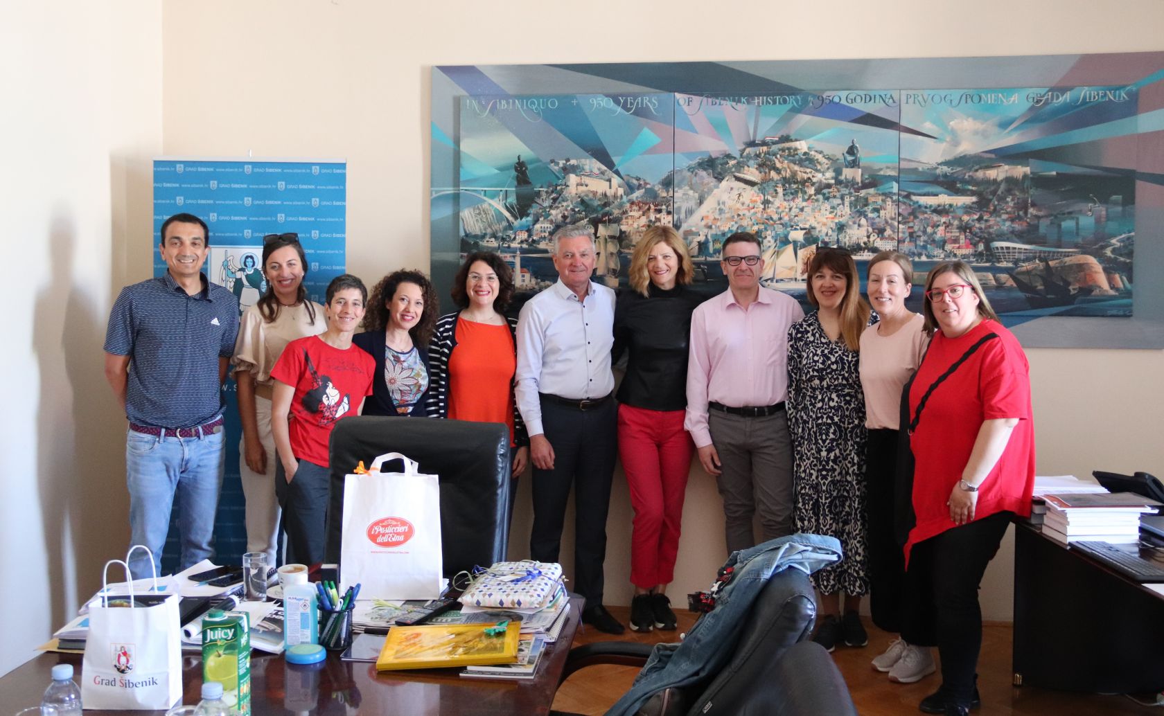 Gradonačelnik Burić primio sudionike Erasmus + projekta „Call of Poseidon“ 