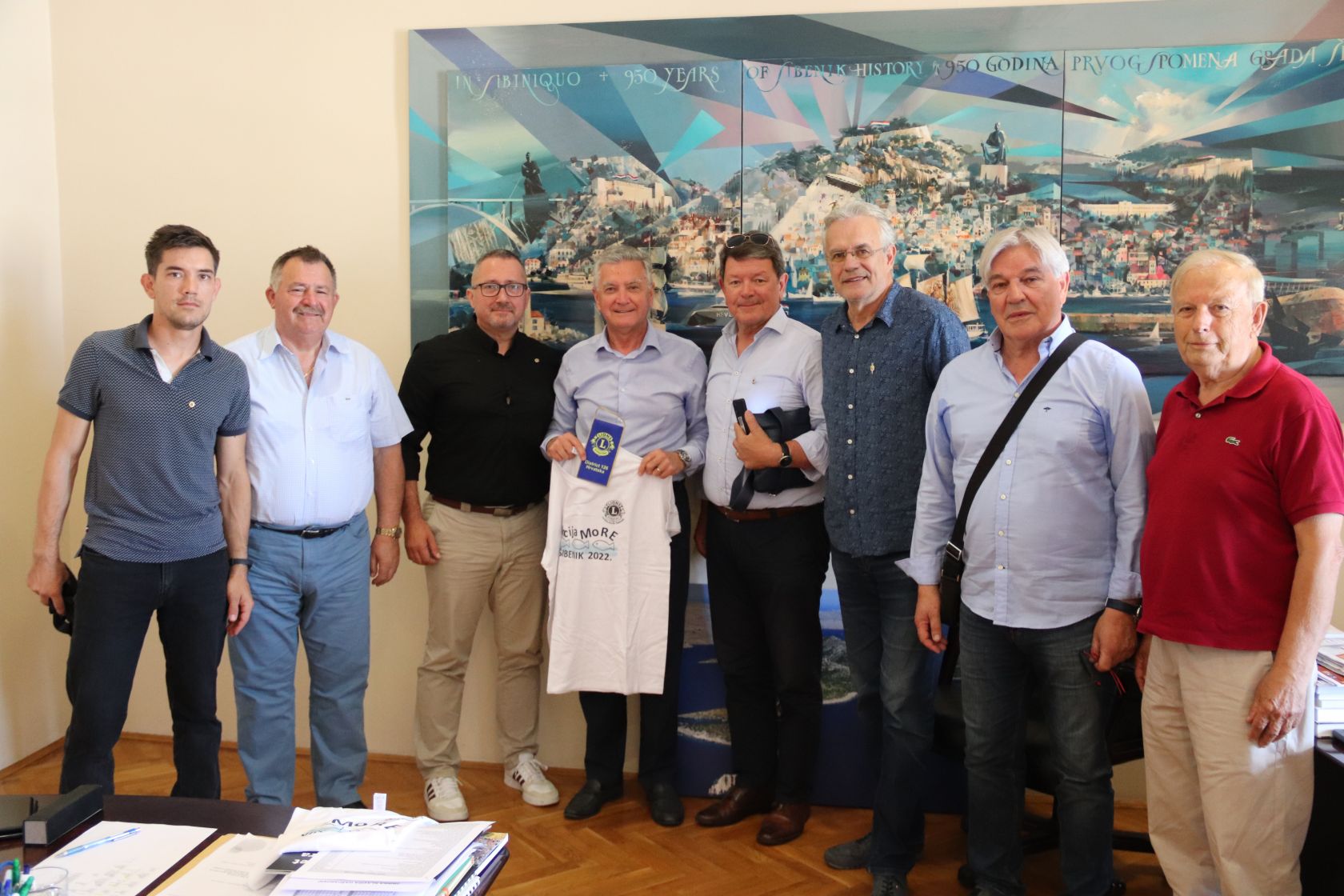 Gradonačelnik Burić primio delegaciju Lions kluba Šibenik 