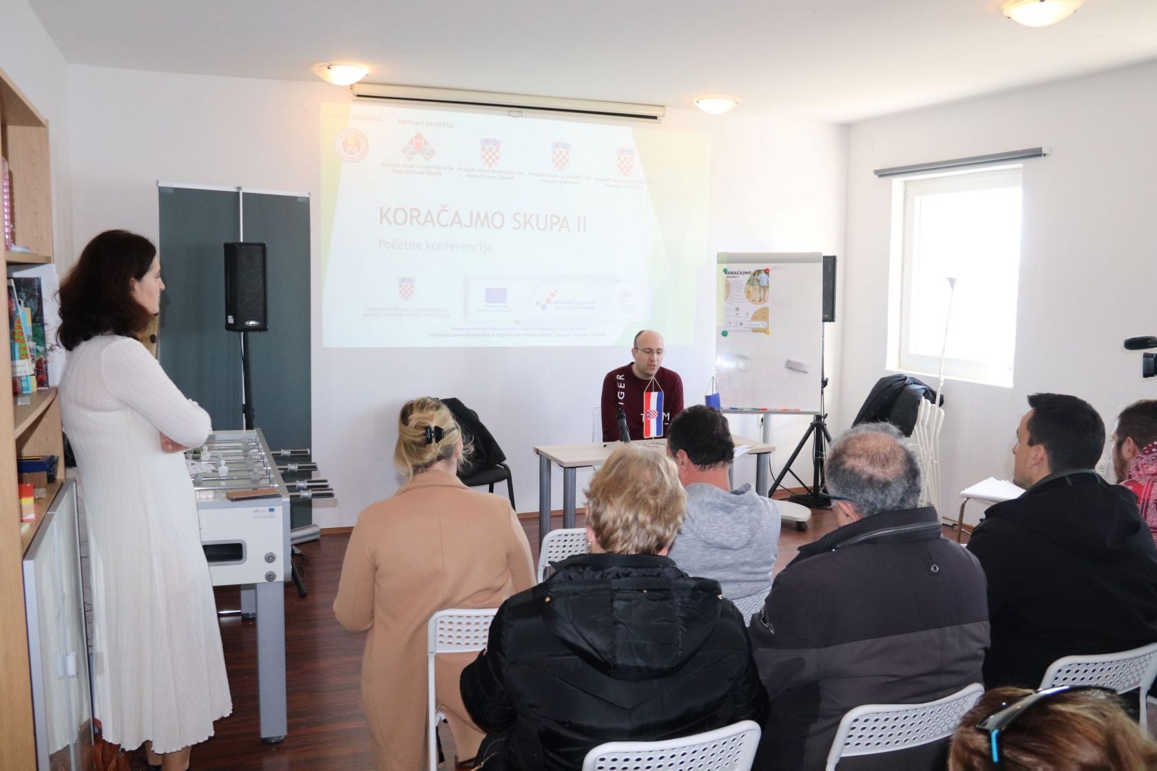 Početna konferencija projekta „Koračajmo skupa II“ u Narančastoj zgradi 