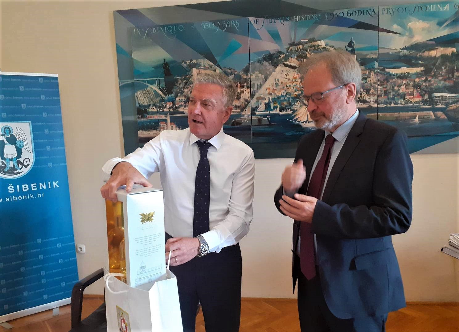 Gradonačelnik Burić primio Haakona Blankenborga, veleposlanika Kraljevine Norveške