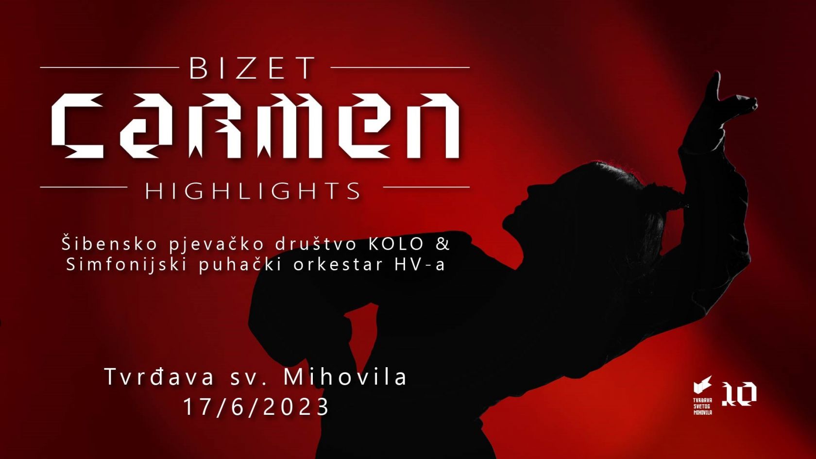 Najbolje od Bizetove Carmen u izvedbi Kola i Orkestra HV-a  na Mihovilu