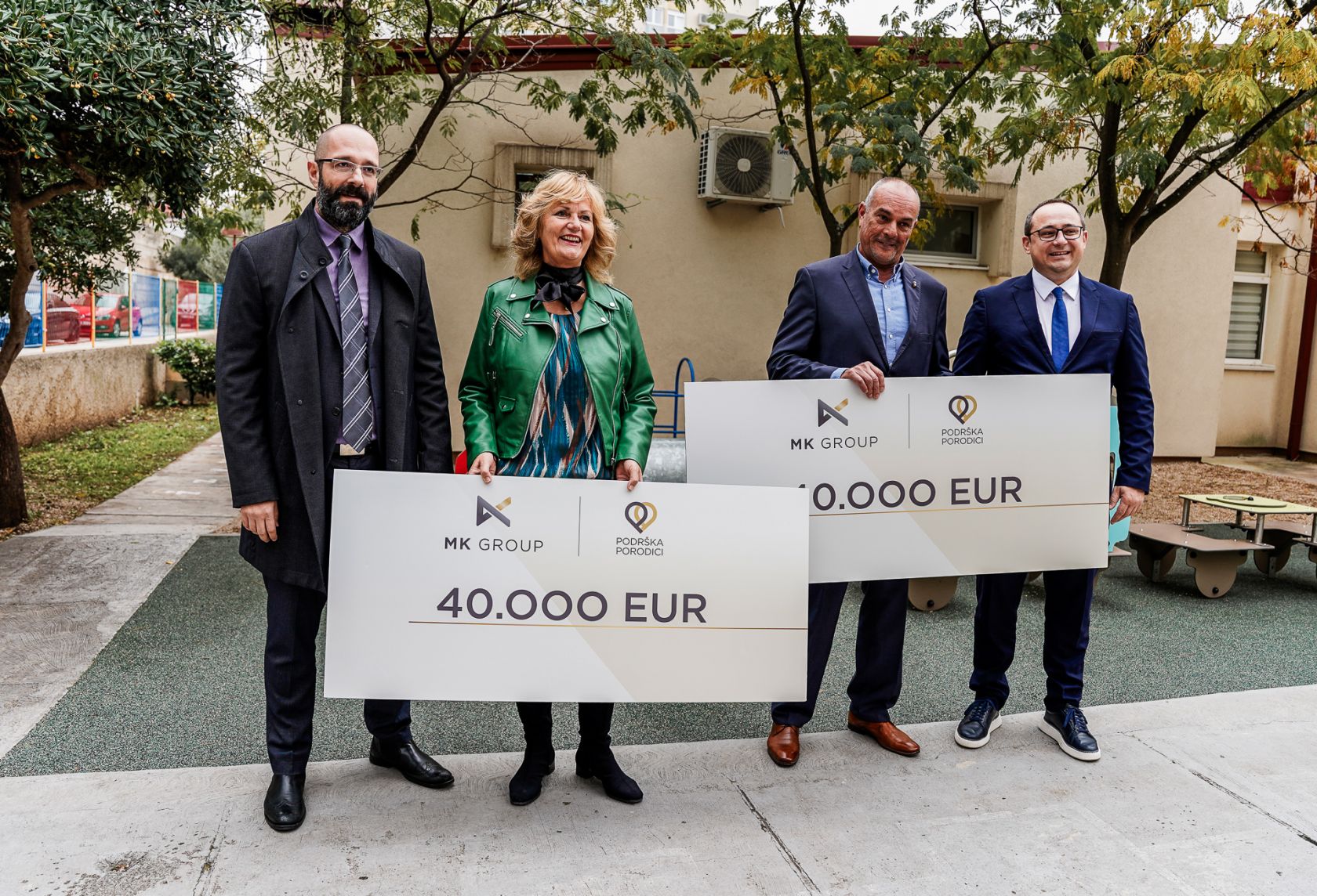 MK Group donirala 40 tisuća eura za uređenje okoliša dječjeg vrtića „Kućica“ 