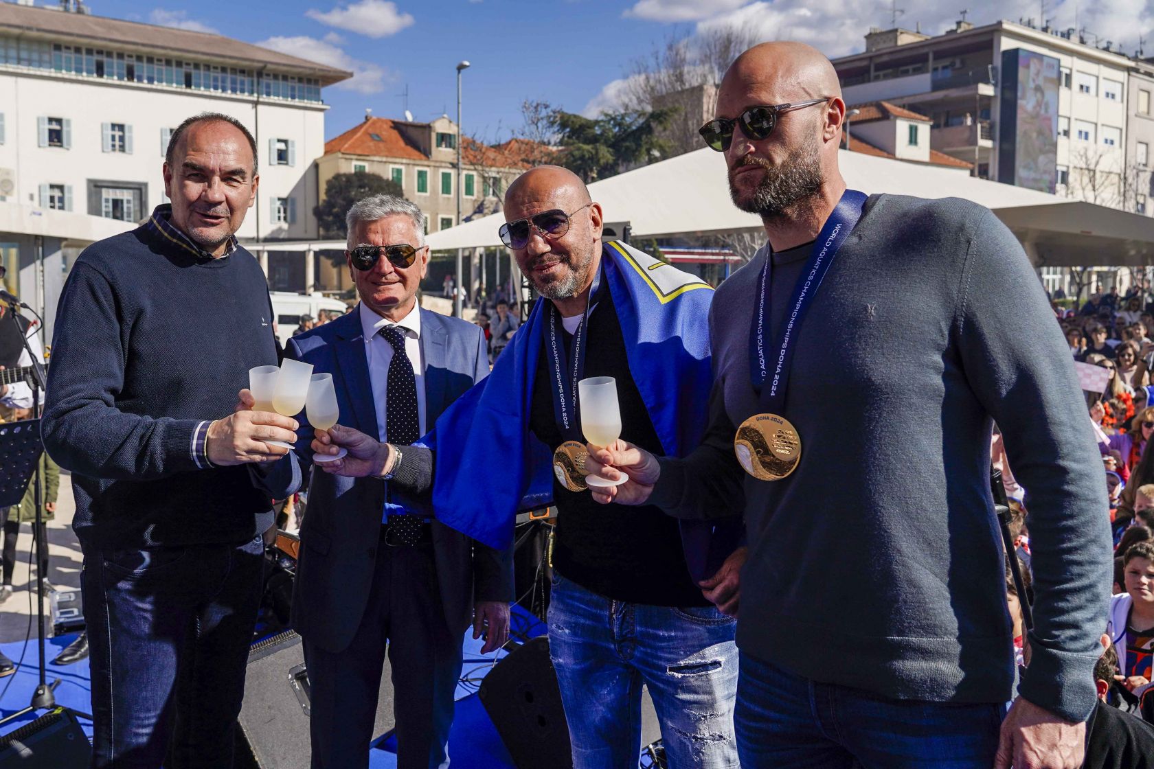 Veličanstven doček na Poljani zlatnog izbornika Ivice Tucka